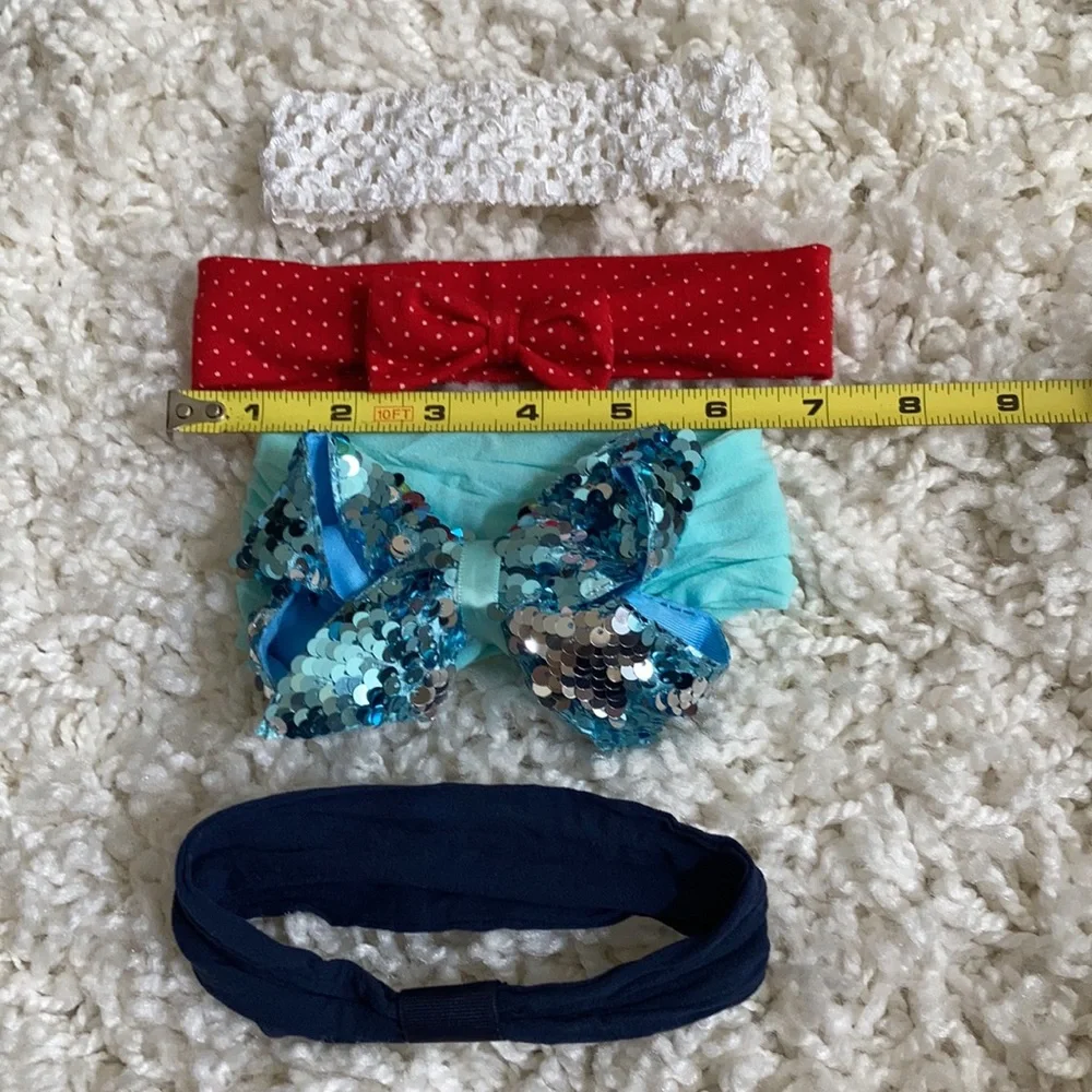 Bundle of 4 Baby Headbands